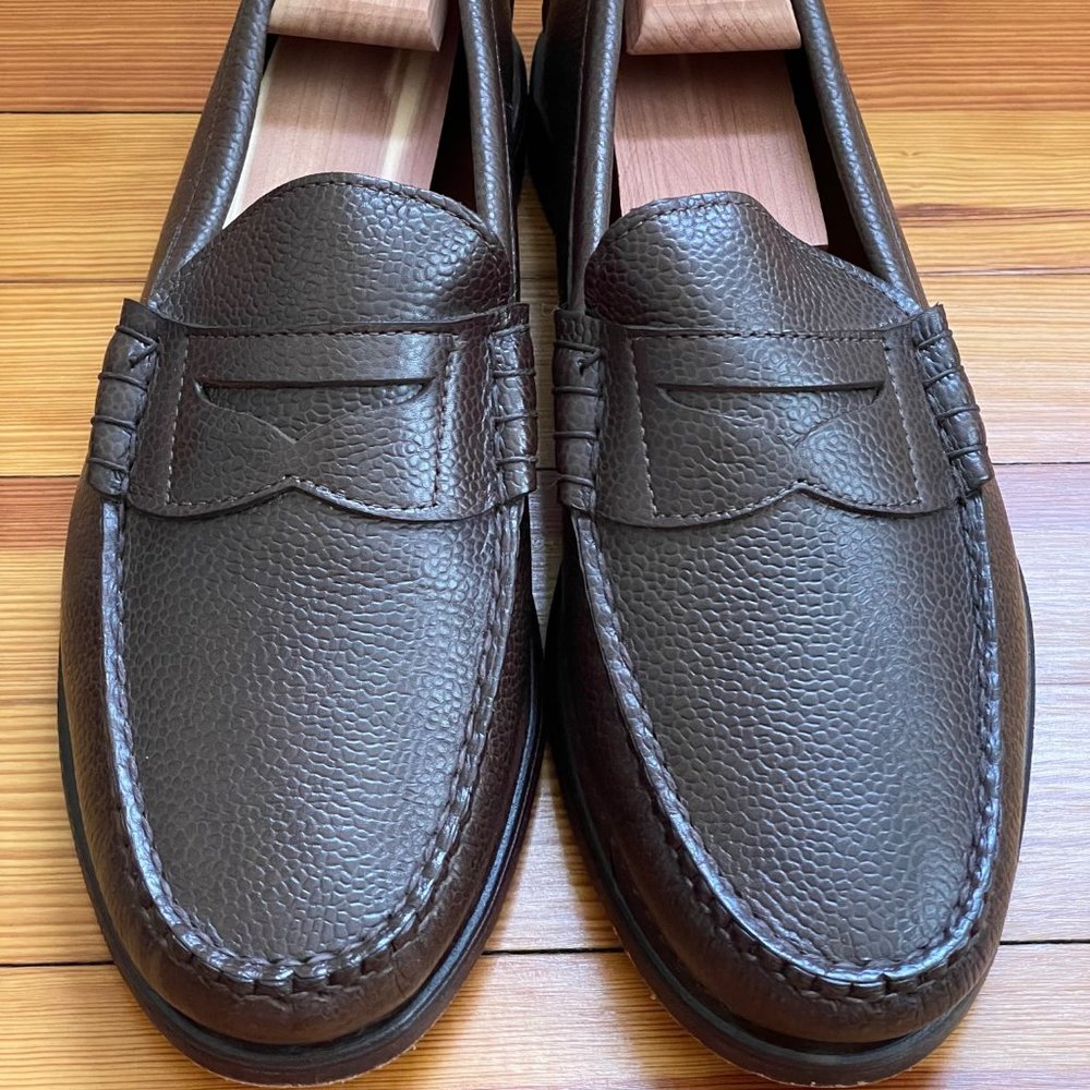 RANCOURT & CO Beefroll Penny Loafer - Dark Brown Size 10.5E